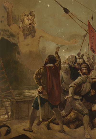 El gigante Adamastor en el Cabo de las Tormentas de Spanish School